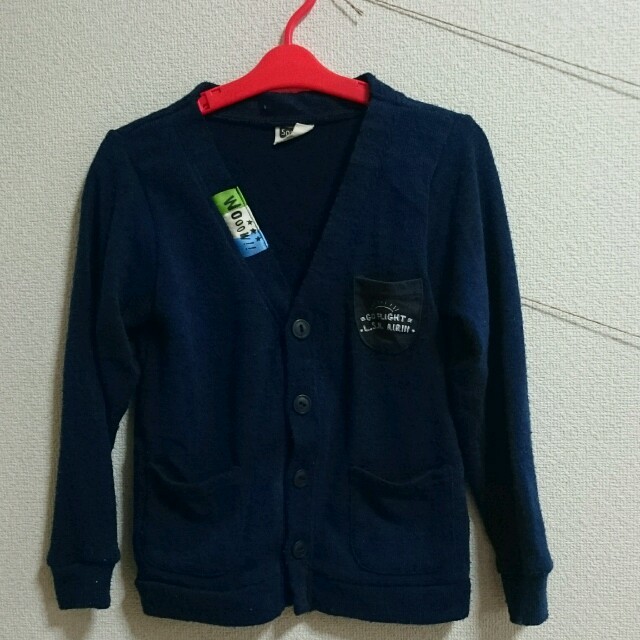 男の子カーディガン(120) キッズ/ベビー/マタニティのキッズ服男の子用(90cm~)(カーディガン)の商品写真