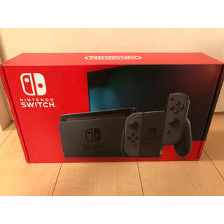 ニンテンドースイッチ(Nintendo Switch)の任天堂　スイッチ　switch グレー　送料込み(家庭用ゲーム機本体)