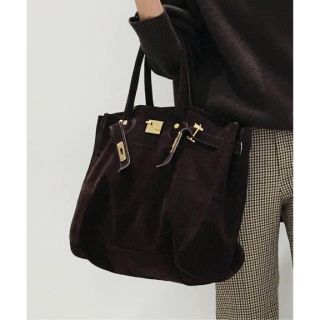 アパルトモンドゥーズィエムクラス(L'Appartement DEUXIEME CLASSE)のSITA PARANTICA/シータパランティカ Suede Tote Bag(トートバッグ)