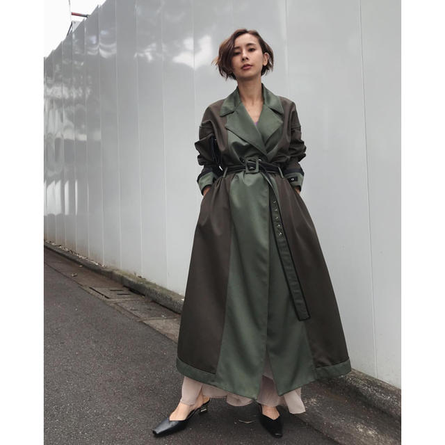 低価大得価】 Ameri VINTAGE - AMERI INVERT SEAM TAPE COAT トレンチ
