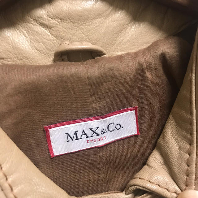 MAX&Co. レザージャケット