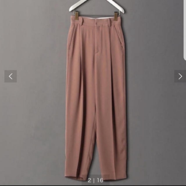 roku GERGETTE TUCK PANTS ジョーゼットタックパンツレディース