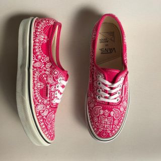 ヴァンズ(VANS)の☆美品☆24㎝☆ VANS×アナザーエディション オーセンティック  C386(スニーカー)