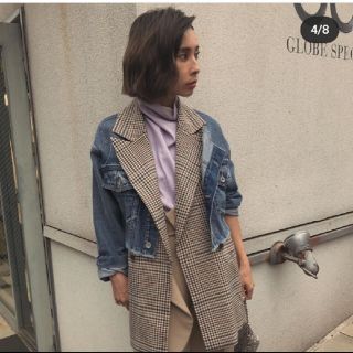 アメリヴィンテージ(Ameri VINTAGE)のアメリヴィンテージ　VEST LAYERED DENIM JACKET 完売(ブルゾン)