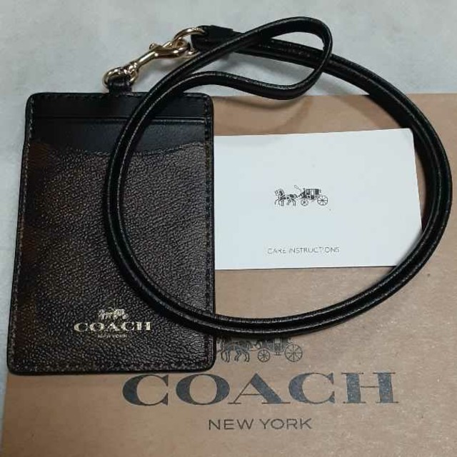 COACH(コーチ)の【新品】コーチ COACH パスケース F63274 レディースのファッション小物(名刺入れ/定期入れ)の商品写真