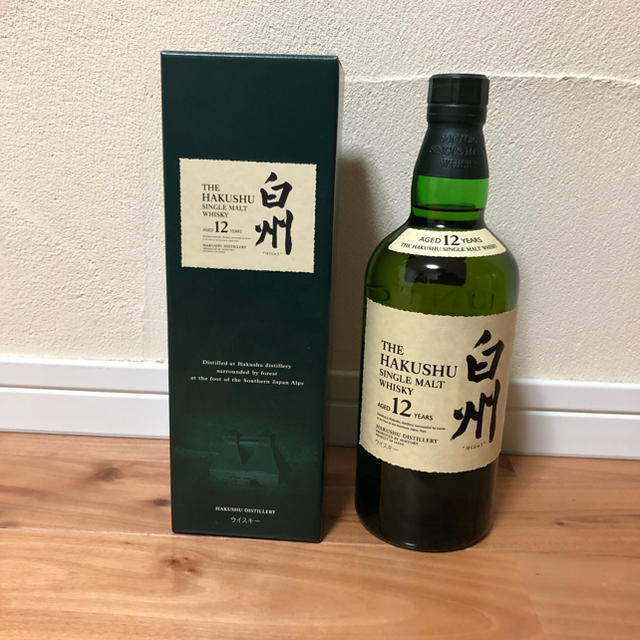 食品/飲料/酒☆新品未開封 サントリー 白州 12年☆