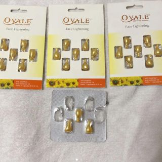 ovale フェイスビタミン　3シートとおまけ3粒(美容液)