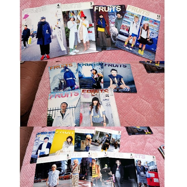 NADIA(ナディア)のFRUiTS  まとめ売り 32冊 エンタメ/ホビーの雑誌(ファッション)の商品写真