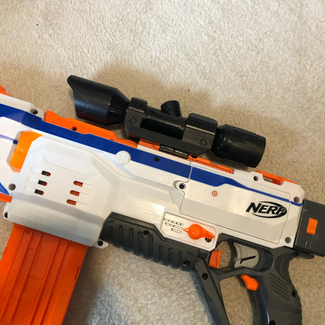 ナーフ　NERF スコープ　ブラック　カスタム　新品未使用　送料込み エンタメ/ホビーのミリタリー(その他)の商品写真