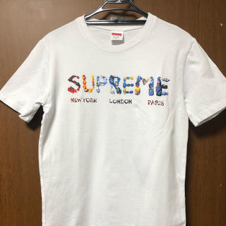シュプリーム(Supreme)のsupreme  Tシャツ　白色　Mサイズ(Tシャツ/カットソー(半袖/袖なし))