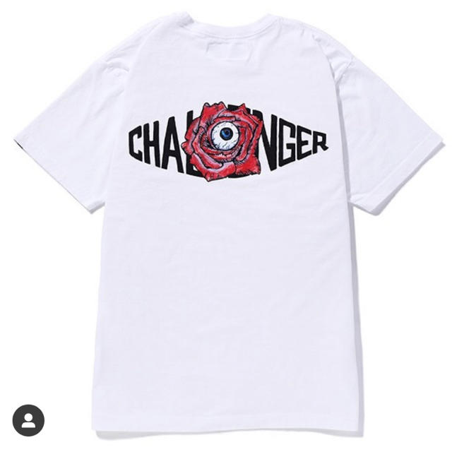 新品CHALLENGER 　10TH ROSE LOGO TEE　Tシャツ