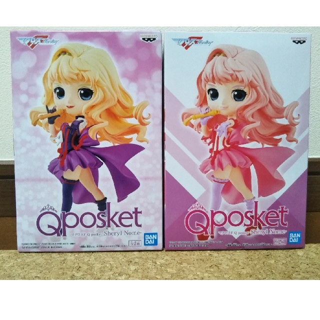 BANPRESTO(バンプレスト)のQposket-Sheryl Nome- マクロスF フィギュア 2点セット エンタメ/ホビーのフィギュア(アニメ/ゲーム)の商品写真