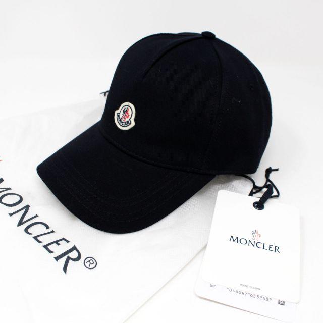 MONCLER(モンクレール)の新品 2020SS MONCLER ロゴ キャップ ネイビー メンズの帽子(キャップ)の商品写真