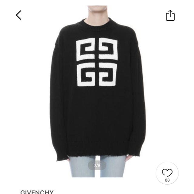 GIVENCHY - ご検討中 超美品 GIVENCHY ロゴセーターの通販 by リコ's