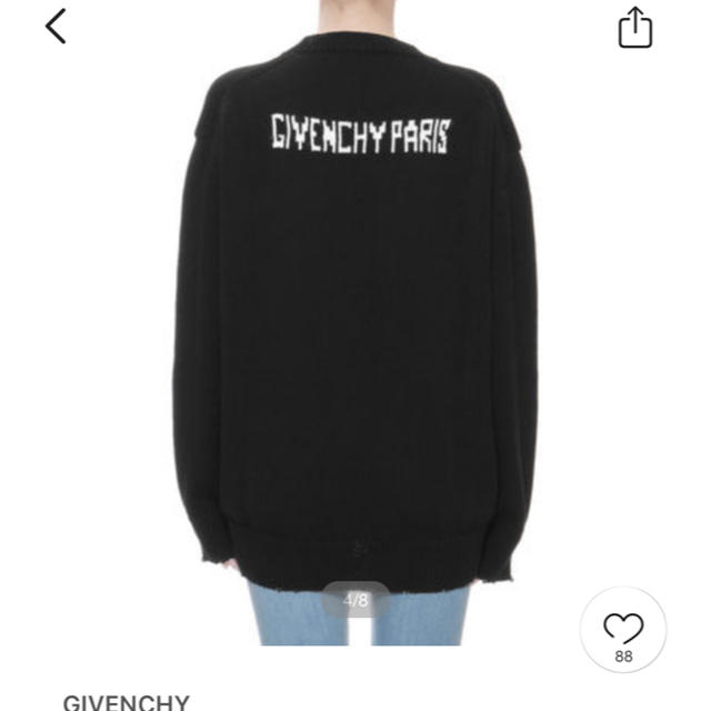 GIVENCHY - ご検討中 超美品 GIVENCHY ロゴセーターの通販 by リコ's