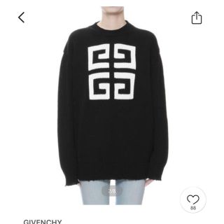 ジバンシィ(GIVENCHY)のご検討中　超美品　GIVENCHY ロゴセーター(ニット/セーター)