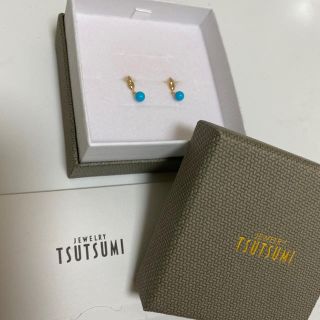 ジュエリーツツミ(JEWELRY TSUTSUMI)のTSUTSUMI ターコイズピアス(ピアス)