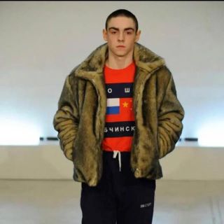 レア！ゴーシャラブチンスキー　gosha rubchinskiy ファーブルゾン