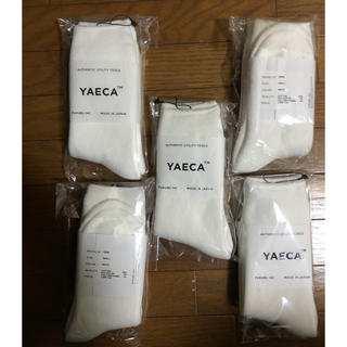 ヤエカ(YAECA)の専用　新品未使用品　YAECA ヤエカ　6足セット (ソックス)
