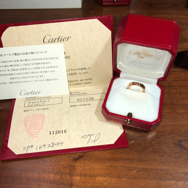 Cartier(カルティエ)のryo様　専用 レディースのアクセサリー(リング(指輪))の商品写真