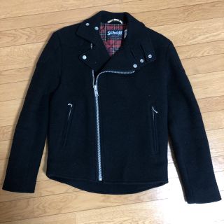 ショット(schott)のSchott × flaph　ダブルライダースジャケット(ライダースジャケット)