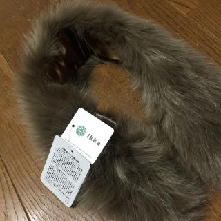 イッカ(ikka)のikka 新品 ファーティペット(マフラー/ショール)