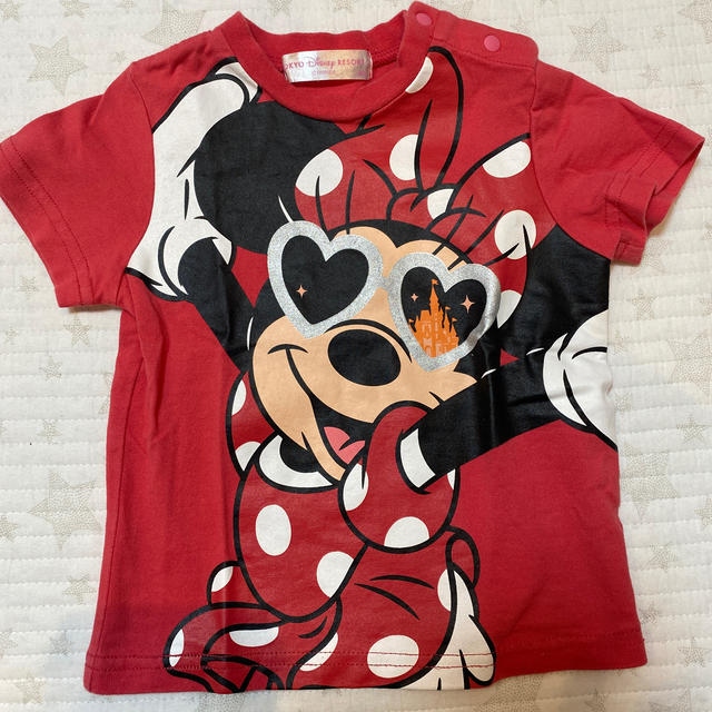 Disney(ディズニー)のtokyo disney resort ミニーＴ キッズ/ベビー/マタニティのベビー服(~85cm)(Ｔシャツ)の商品写真