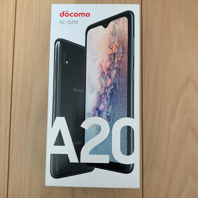 Galaxy A20 ブラック 32 GB docomo sc-02m