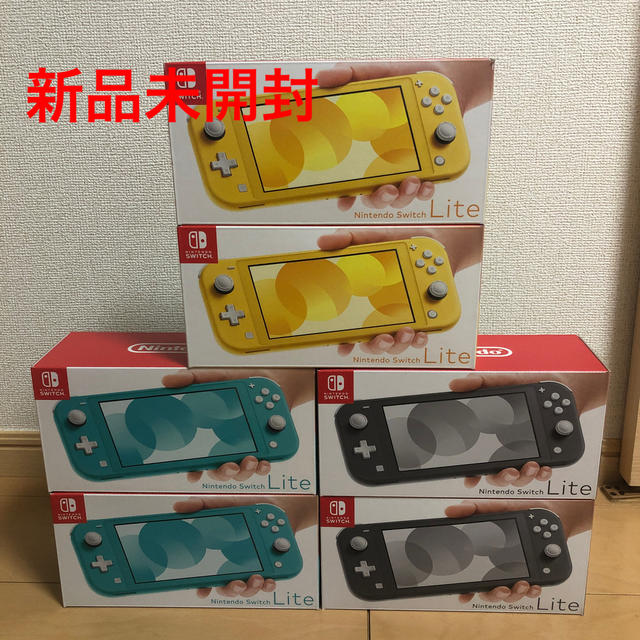 Nintendo Switch - 【みえ】Nintendo Switch Lite 6台まとめ売り