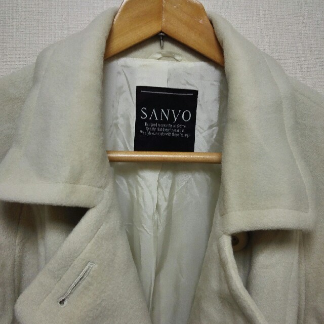 SANYO COURT ロングコート ベスト付き☆レインコート☆美品