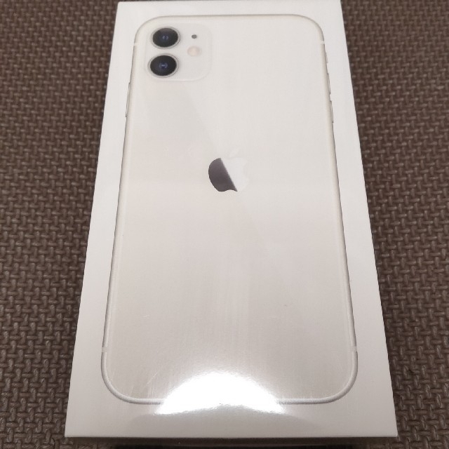 iphone 11 64gb ホワイト SIMフリースマホ/家電/カメラ