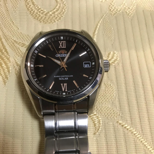 ORIENT - 良品 オリエント 腕時計 電波ソーラー メンズ 比較的キレイ