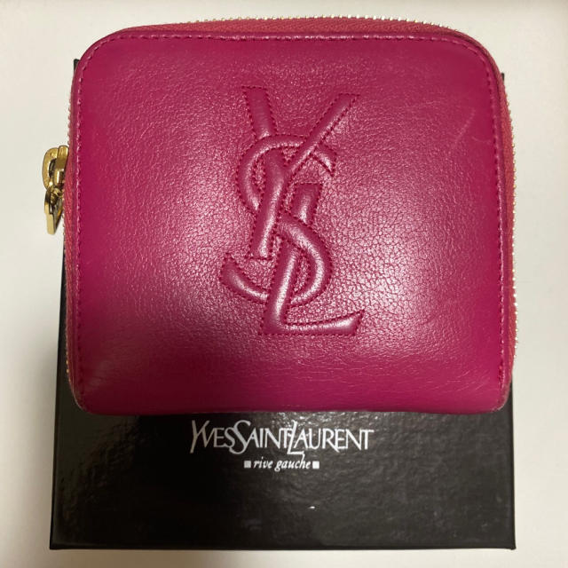 YSL ミニ財布 ピンク | hartwellspremium.com