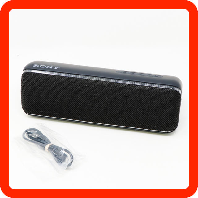SONY(ソニー)の極美品◯SONY Bluetooth スピーカー SRS-XB32 ブラック スマホ/家電/カメラのオーディオ機器(スピーカー)の商品写真