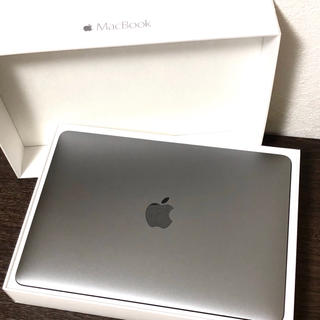 アップル(Apple)の美品☆MacBook12インチ　CPUカスタム済(ノートPC)