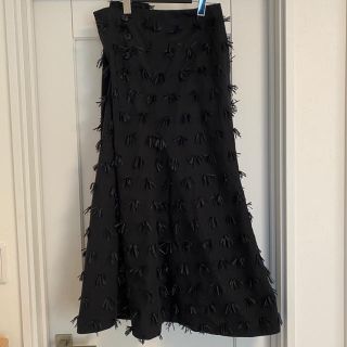 ビームスボーイ(BEAMS BOY)の最初値下げmaturely two face lily skirt black(ロングスカート)