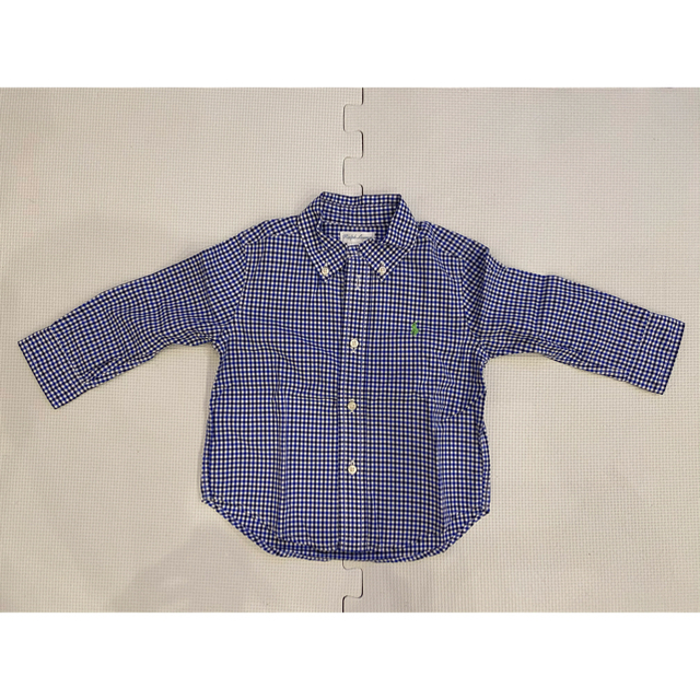 Ralph Lauren(ラルフローレン)の美品　ラルフローレン  18M シャツ2枚セット キッズ/ベビー/マタニティのベビー服(~85cm)(シャツ/カットソー)の商品写真