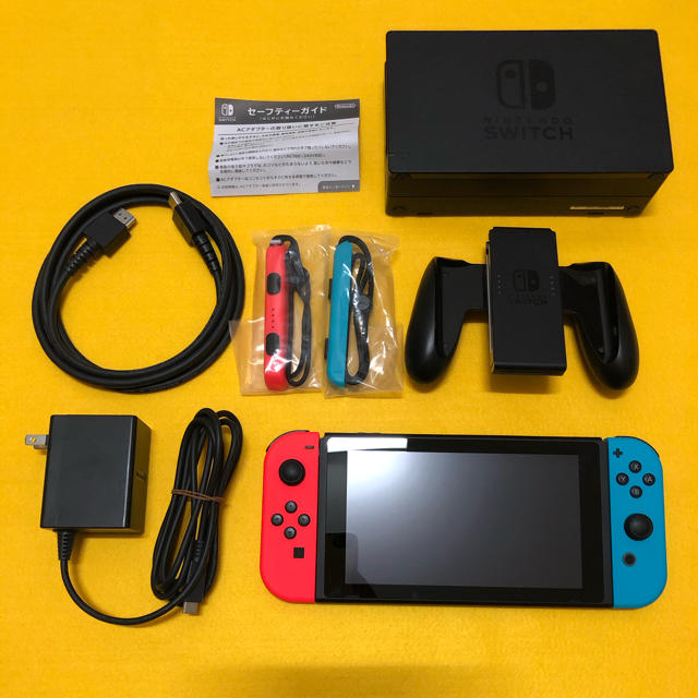 Nintendo Switch(ニンテンドースイッチ)のニンテンドースイッチ本体 エンタメ/ホビーのゲームソフト/ゲーム機本体(家庭用ゲーム機本体)の商品写真