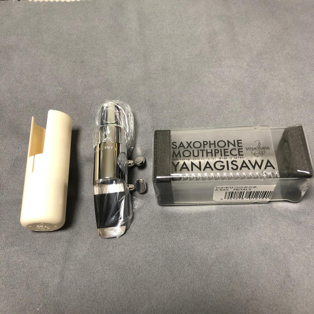 新品購入、未使用品】ヤナギサワ アルトサックス用メタルマウス 新品購入、未使用品】ヤナギサワ アルトサックス用メタルマウス