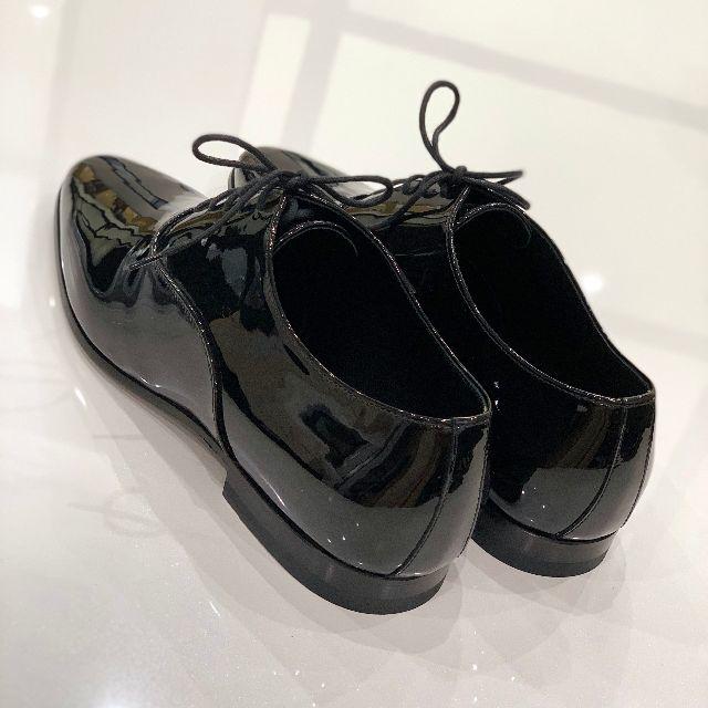 Saint Laurent(サンローラン)の1309 新品 サンローラン パテント ドレスシューズ 黒 メンズの靴/シューズ(ドレス/ビジネス)の商品写真