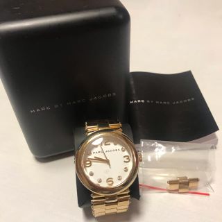 マークバイマークジェイコブス(MARC BY MARC JACOBS)のMARC BY MARK JACOBS 腕時計 ゴールド(腕時計)