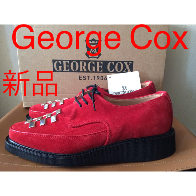 GEORGE COX - 新品定価6.5万程 ジョージ コックス スタッズ ダービー