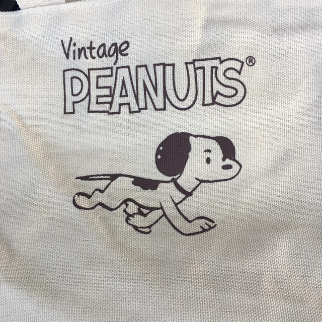 PEANUTS(ピーナッツ)のピーナッツ ランチトート ヴィンテージ スヌーピー  レディースのバッグ(トートバッグ)の商品写真