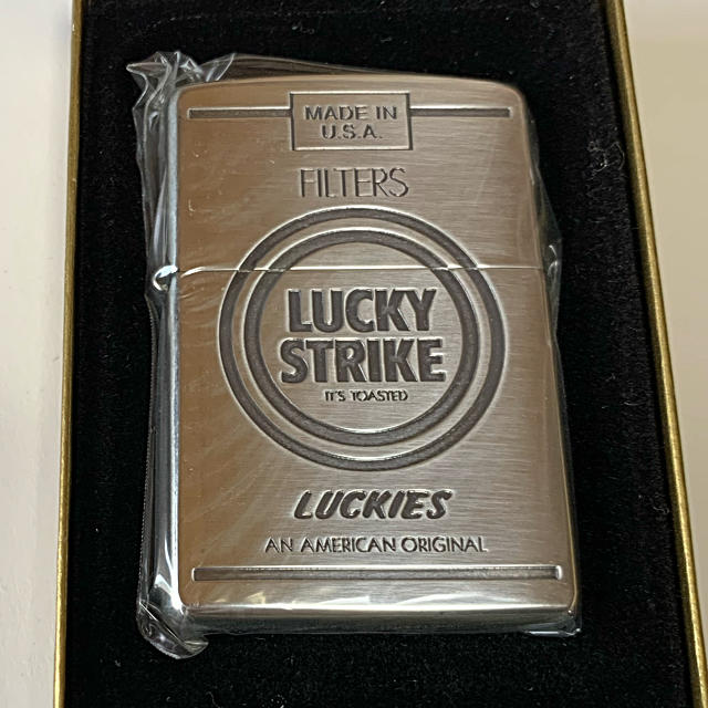 ZIPPO(ジッポー)のラッキーストライクZIPPO メンズのファッション小物(タバコグッズ)の商品写真