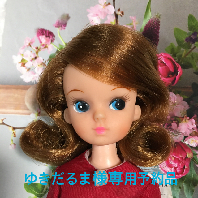 ゆきだるま様専用予約品　希少 当時物 1969年 初代リカちゃん   ハンドメイドのぬいぐるみ/人形(人形)の商品写真