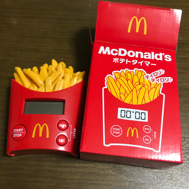 マクドナルド(マクドナルド)のポテトタイマー エンタメ/ホビーのコレクション(ノベルティグッズ)の商品写真