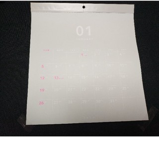 2020年 シンプル カレンダー　壁掛けカレンダー　正方形　グレー(カレンダー/スケジュール)