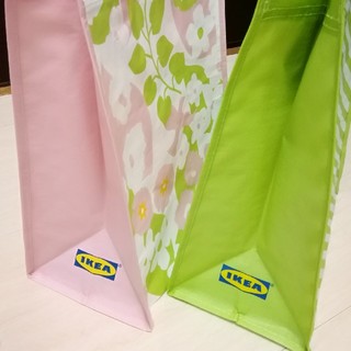 イケア(IKEA)のIKEA　イースター限定バッグとグリーン　　各１枚(日用品/生活雑貨)