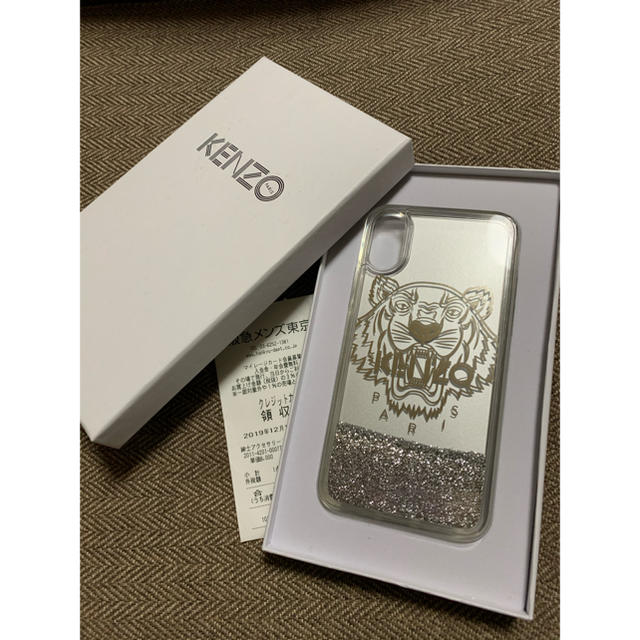 KENZO(ケンゾー)の国内正規品　KENZO iPhoneケース　iPhone X XS 極美品 スマホ/家電/カメラのスマホアクセサリー(iPhoneケース)の商品写真