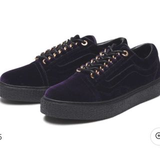 ヴァンズ(VANS)のvans/old skool CRP V3460 VLV PURPLE(スニーカー)